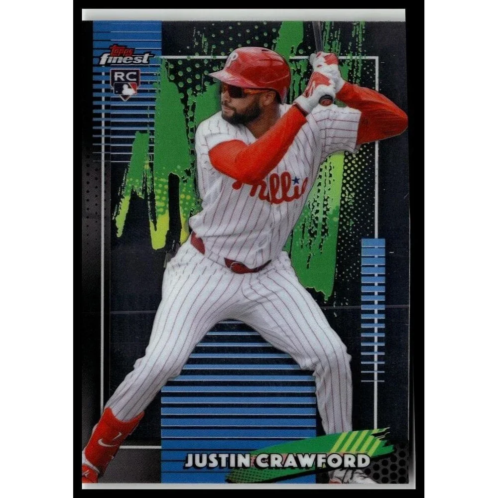 2026 Finest Justin Crawford Common Base Rookie RC Phillies